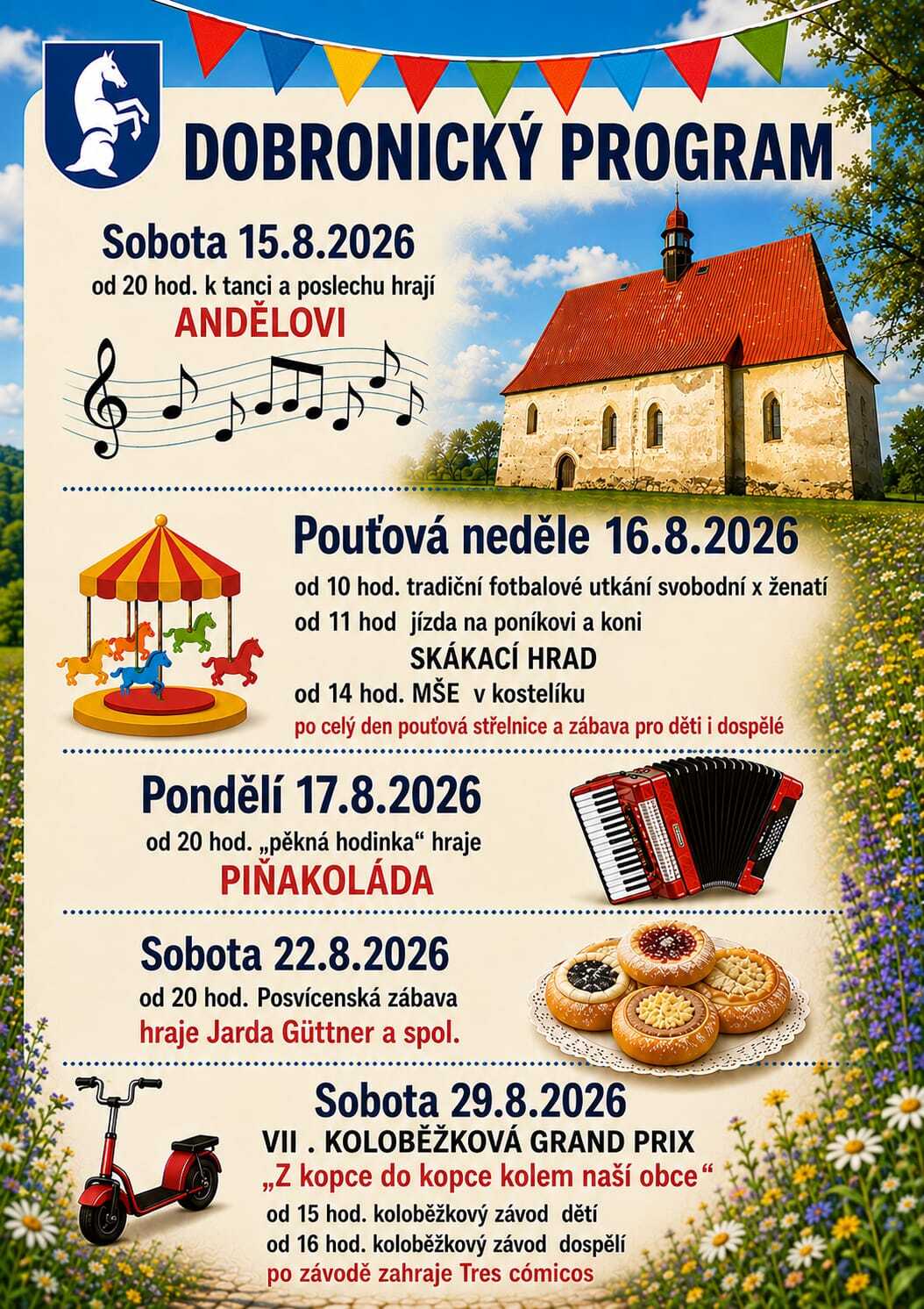 Program léta v Dobronicích