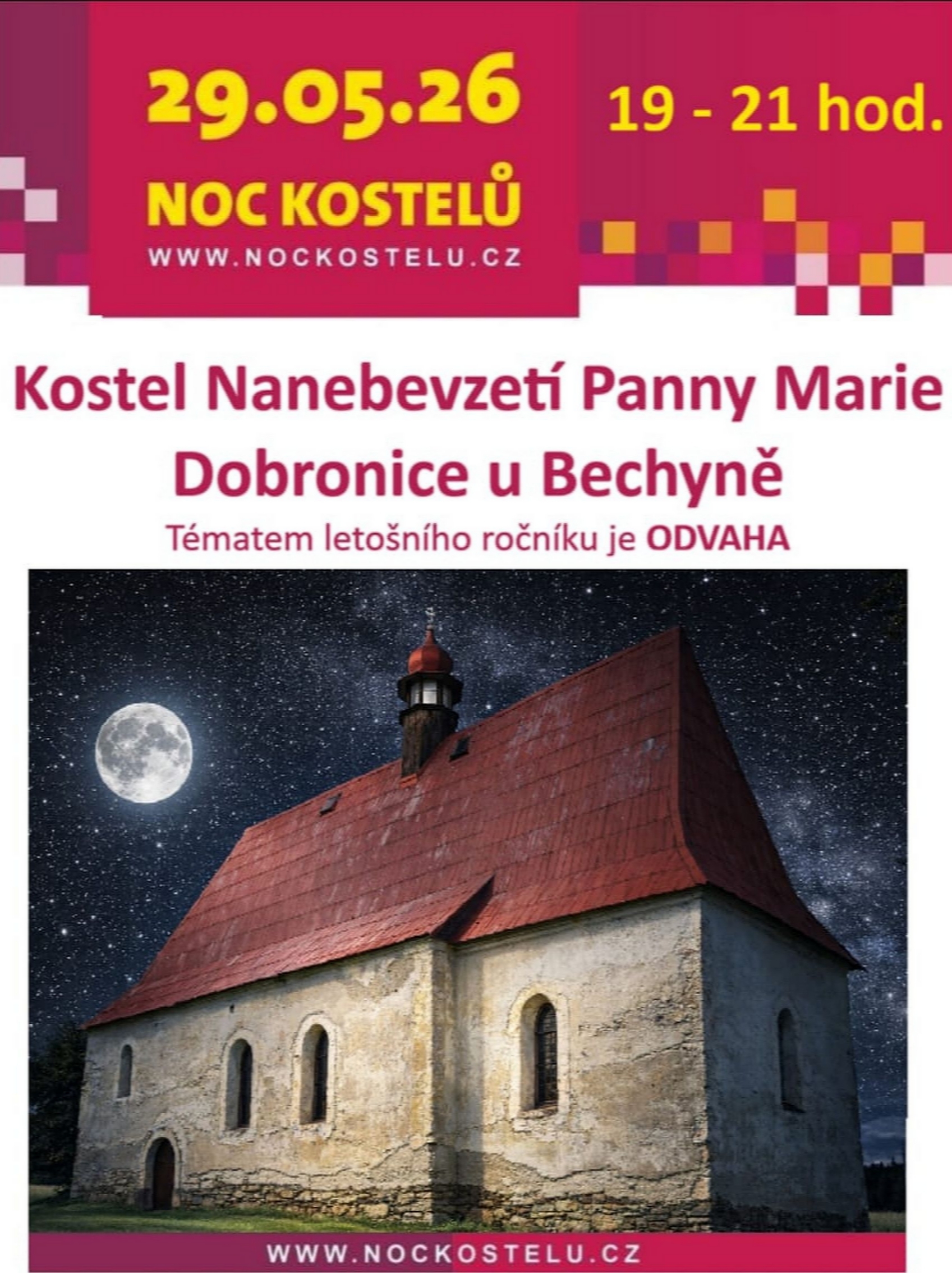 Pozvánka - Noc kostelů
