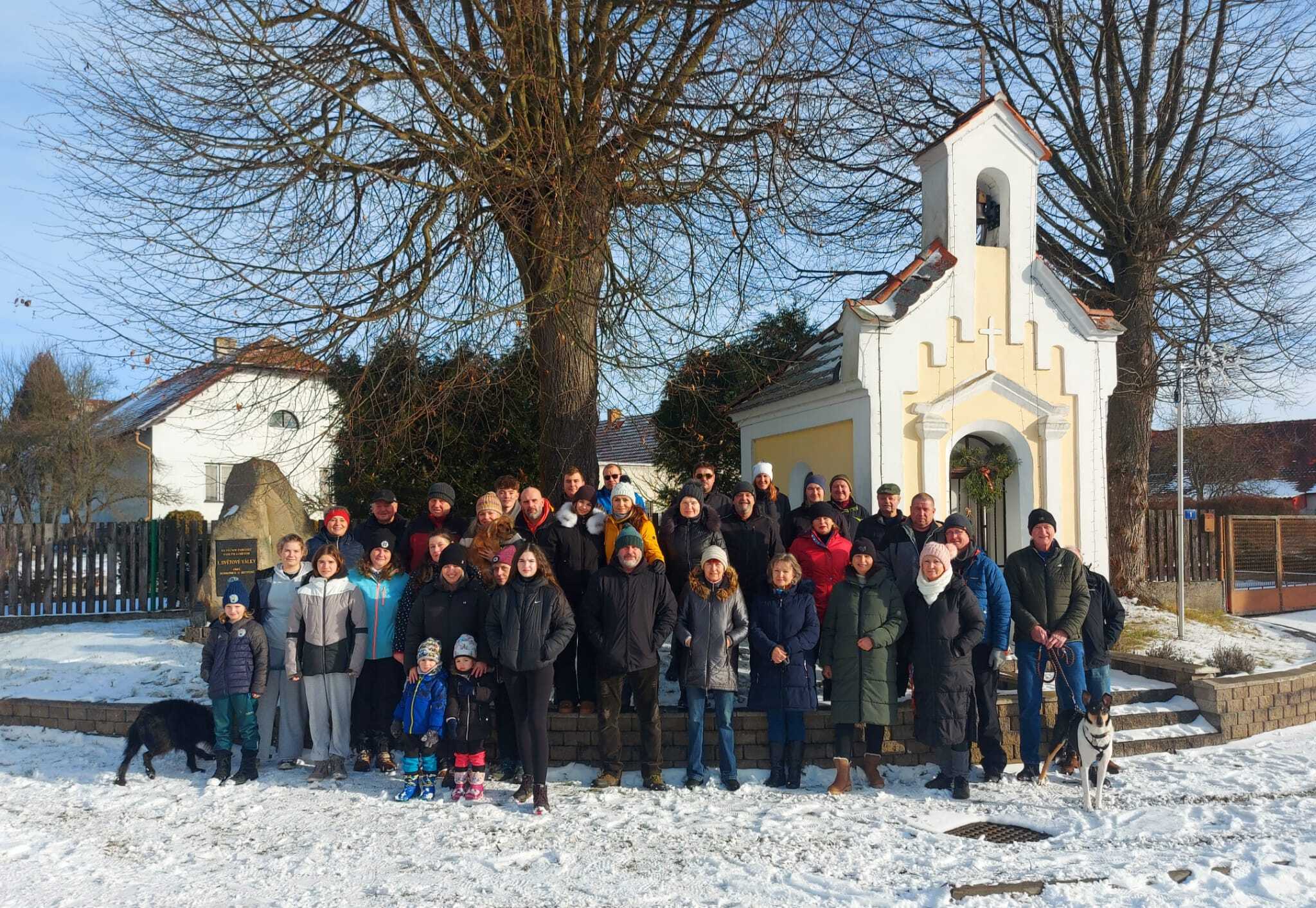 Novoroční procházka do Křídy