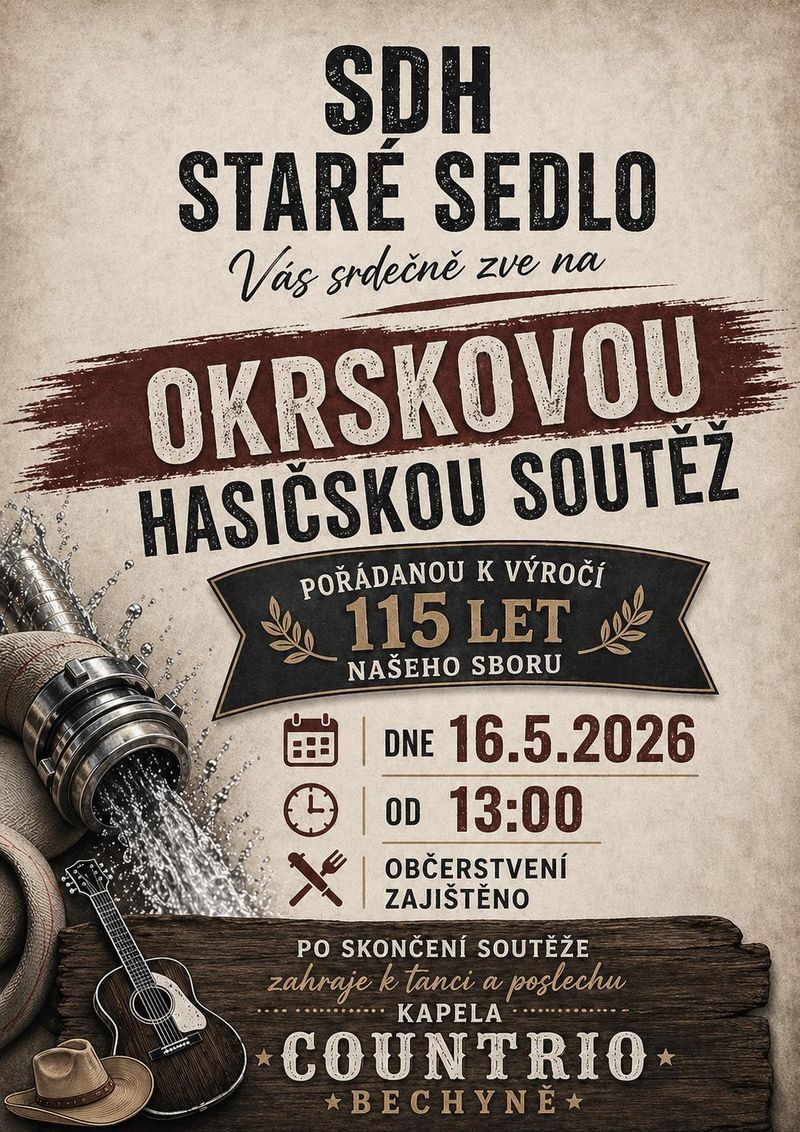 Okrsková soutěž SDH ve Starém Sedle