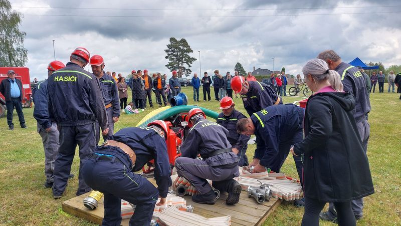 Okrsková soutěž SDH ve Starém Sedle
