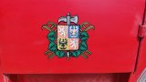 Logo HZS na autě
