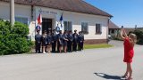 Začátek slavnosti oslav SDH Dobronice