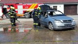 Ukázka zásahu jednotek SDH při požáru vozidla