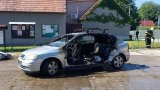 Ukázka zásahu jednotek SDH při požáru vozidla
