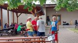 Dobronice koloběžky - čekání před hlavním závodem