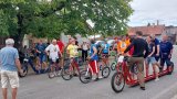 Dobronice koloběžky - příprava na start hlavho závodu