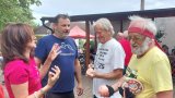Dobronice koloběžky - výhlášení výsledků - gratulace