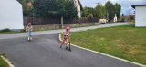 Dobronice koloběžky - starší děti na trati