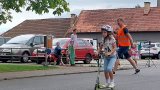 Dobronice koloběžky - starší děti dojezd
