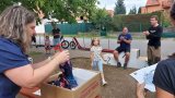 Dobronice koloběžky - předání cen dětem