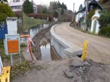 Oprava silnice k řece