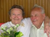 Manželé Černých - 7. 7. 2006 zlatá svatba (50 let společného života)